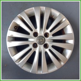 Cerchio Singolo in Lega Opel Corsa D 16 pollici 16 6.0J 4x100 ET40 1pz 13211900 Originale Usato al pz