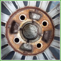 Cerchio Singolo in Lega Opel Corsa D 16 pollici 16 6.0J 4x100 ET40 1pz 13211900 Originale Usato al pz