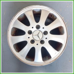 Cerchio Singolo in Lega Mercedes Classe A W169 15 pollici 15 6.0J 5x112 ET44 1pz A1694000402 Originale Usato al pz