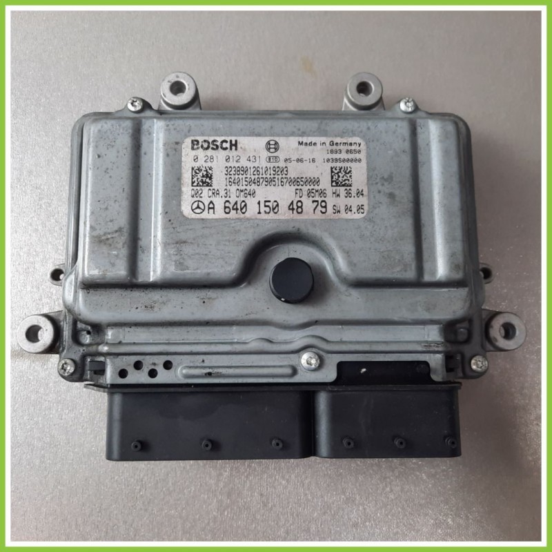 Centralina Motore Iniezione ECU BOSCH 0281012431 MERCEDES-BENZ Classe A W/C169 180 CDI A6401504879 Diesel 2004 2013