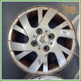 Cerchi in Lega Citroen C1 1 Serie 14 pollici 14 4.5J 4x100 ET39 4pz 5401P0 Originale Usato
