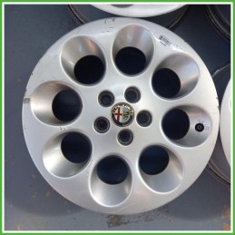 Cerchi in Lega Alfa Romeo 156 1 Serie 15 pollici 15 6.5J 5x98 ET41.5 4pz 60617439 Originale Usato