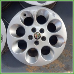 Cerchi in Lega Alfa Romeo 156 1 Serie 15 pollici 15 6.5J 5x98 ET41.5 4pz 60617439 Originale Usato