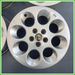 Cerchi in Lega Alfa Romeo 156 1 Serie 15 pollici 15 6.5J 5x98 ET41.5 4pz 60617439 Originale Usato
