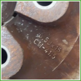 Cerchi in Lega Alfa Romeo 156 1 Serie 15 pollici 15 6.5J 5x98 ET41.5 4pz 60617439 Originale Usato