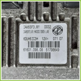 Centralina Motore Iniezione ECU MAGNETI MARELLI IAW5SF.M1 FIAT GRANDE PUNTO 2Y 1.2 51798649 Benzina 2005 2008