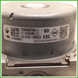 Centralina ABS Modulo Pompa Ate 10.0915-1471.3 476608628R Dacia Dokker Van 2017 Originale Usato