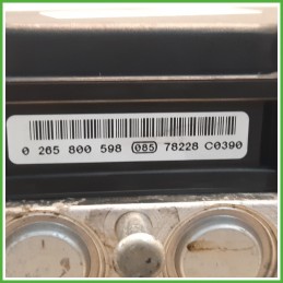 Centralina ABS Modulo Pompa Bosch 0265800598 71746428 Fiat Grande Punto 2005-2010 Originale Usato