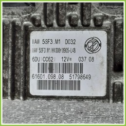 Centralina Motore Iniezione ECU MAGNETI MARELLI IAW5SF3.M1 FIAT GRANDE PUNTO 2Y 1.2 51798647 Benzina 2005 2008