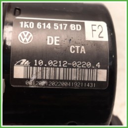 Centralina ABS Modulo Pompa Ate 10.0961-0307.3 1K0614517BDBEF Volkswagen Golf Plus 2 Serie 2009-2013 Originale Usato