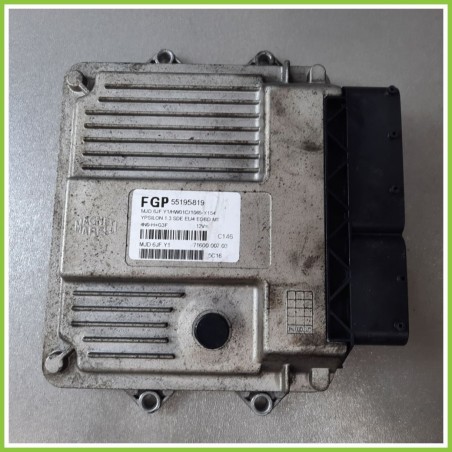 Centralina Motore Iniezione ECU MAGNETI MARELLI MJD6JF.Y1 LANCIA YPSILON TE 1.3 16V 51kw 55195819 2003 2006