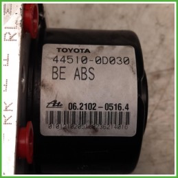 Centralina ABS Modulo Pompa Ate 06.2109-0746.3 040083410D Toyota Yaris 2 Serie 2005-2009 Originale Usato