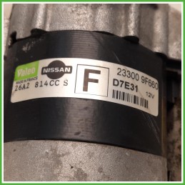 Motorino Avviamento Valeo D7E31 Nissan Almera 2 Serie B33009F66B 2000-2002