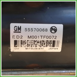 Motorino Avviamento Mitsubishi M001TF0072 Opel Meriva B 55497878 2014