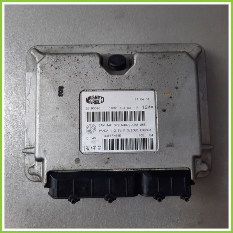 Centralina Motore Iniezione ECU MAGNETI MARELLI IAW4AF.SP FIAT PANDA 2Q 1.2 EMOTION 55190098 Benzina 2003 2010