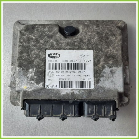 Centralina Motore Iniezione ECU MAGNETI MARELLI IAW4AF.M9 FIAT PANDA 2Q 1.2 ALESSI 51793106 Benzina 2003 2010