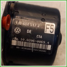 Centralina ABS Modulo Pompa Ate 10.0960-0335.3 1J0698517E Volkswagen New Beetle 1 Serie Cabrio 2003-2005 Originale Usato