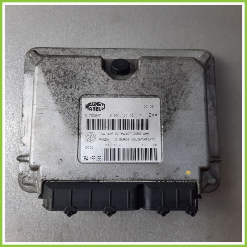 Centralina Motore Iniezione ECU MAGNETI MARELLI IAW4AF.S2 FIAT PANDA 2Q 1.2 DYNAMIC 51782647 Benzina 2003 2010