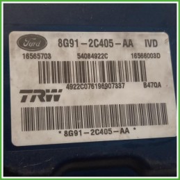 Centralina ABS Modulo Pompa Trw 54084922C 1451107 Ford S-Max 1 Serie 2006-2010 Originale Usato