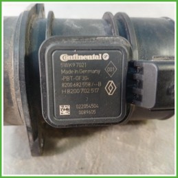 Debimetro Misuratore Massa Aria Continental 5WK9-7021 Renault Clio 4 Serie SW 1.5 dCi 8200682558 Gasolio 2013-2016