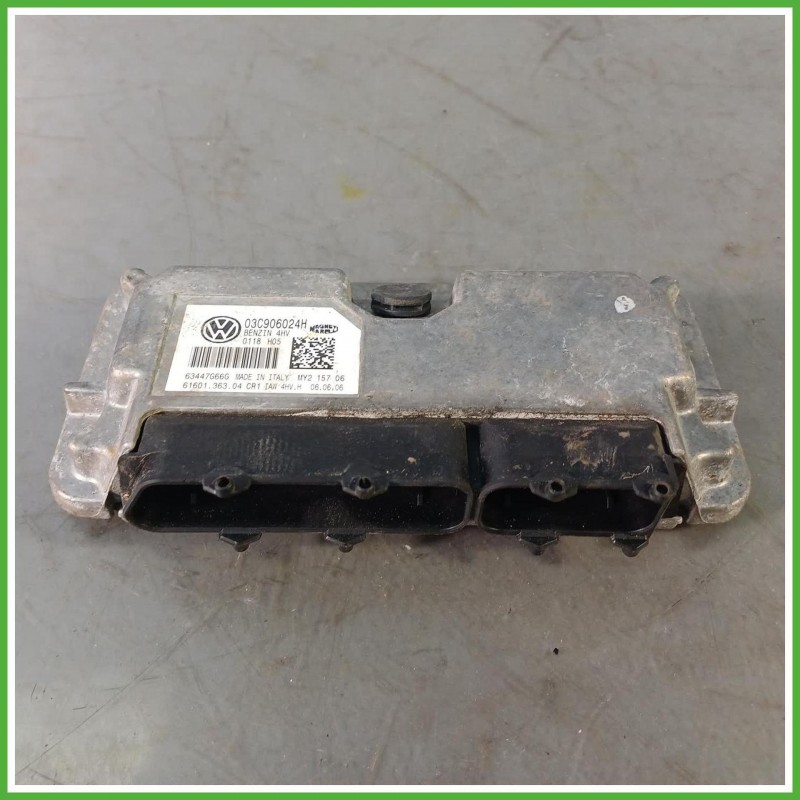 Centralina Motore Iniezione ECU Magneti Marelli IAW4HV.H Seat Ibiza IV 6L1 1.4 16v. 03C906024AG Benzina 2006-2009