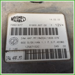Centralina Motore Iniezione ECU Magneti Marelli IAW4AF.M7 Fiat Seicento 1.1 73501877 Benzina 2000-2005