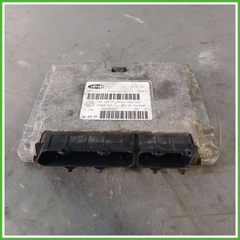 Centralina Motore Iniezione ECU Magneti Marelli IAW4AF.PP Fiat Panda 1 Serie 1.1 iE 55187374 Benzina 2000-2004