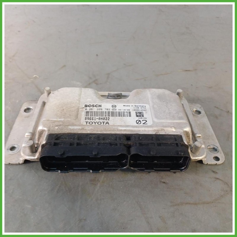 Centralina Motore Iniezione ECU Bosch 0261208702 Citroen C1 1 Serie 1.0 12v. 896610H022 Benzina 2005-2012