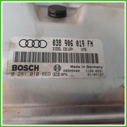 Centralina Motore Iniezione ECU Bosch 0281010669 Audi A4 8E2 1.9 TDi 038906019FN Gasolio 2001-2004