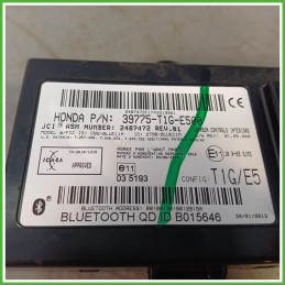 Centralina Bluetooth Johnson Controls 2487472 Honda CR-V 4 Serie 2.2 i-DTEC 16v. 39775T1GE500 2012-2015