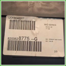 Quadro Strumenti Visteon VP5RQF-14B115-BK3 Renault Clio 3 Serie 1.2 16v. 8200628775 2005-2014