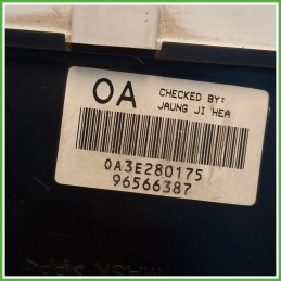 Quadro Strumenti  Daewoo Matiz 2 Serie 0.8 6v. 96566354 2000-2004