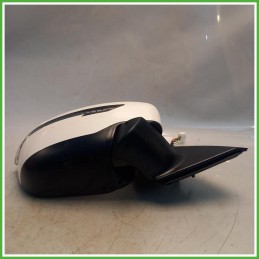 Specchio Specchietto Retrovisore Destro DX Bianco Nissan Qashqai 2 Serie 2018 Smr Originale Usato