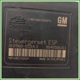 Centralina ABS Modulo Pompa Ate 10.0960-0554.3 93191515 Opel Astra H SW 2007-2009 Originale Usato