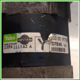 Motorino Avviamento Valeo D7E40 Nissan Micra 3 Serie B33001F77C 2003-2005