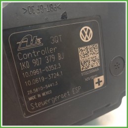 Centralina ABS Modulo Pompa Ate 10.0961-0352.3 1K0614517DPBEF Volkswagen Jetta 4 Serie 2010-2014 Originale Usato