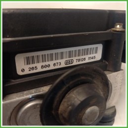 Centralina ABS Modulo Pompa Bosch 0265800673 71748288 Fiat Panda 2 Serie 2006-2009 Originale Usato