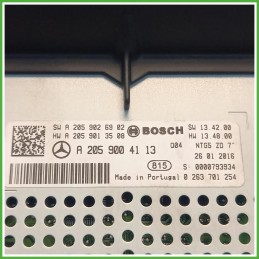 Autoradio Mercedes Classe C S205 SW C220 2.1 BlueTEC 16v. A2059004113 2014-2018 Bosch 0263701254