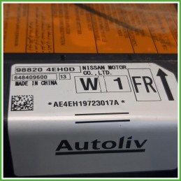 Centralina Airbag Autoliv 648409600 Nissan Qashqai 2 Serie 1.3 DIG-T 16v. K88204EH0D 2018