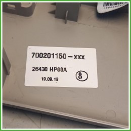 Plafoniera Anteriore Centrale Nissan Qashqai 2 Serie 1.3 DIG-T 16v. 26430HV00A 2018