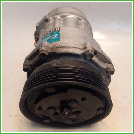 Compressore Clima AC Aria Condizionata Sanden SD7V16 Volkswagen Polo 3 Serie Variant 1H0820803DX 1997-1999
