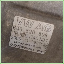 Compressore Clima AC Aria Condizionata Denso JP-68EU14C Volkswagen Fox 6R0820803F 2004-2011