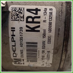 Compressore Clima AC Aria Condizionata Delphi 401351739 Opel Astra H 13124749 2004-2009