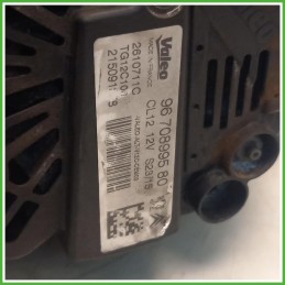 Alternatore Valeo TG12C106 Citroen C3 2 Serie 9818677980 2013-2016