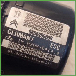 Centralina ABS Modulo Pompa Ate 10.0960-3924.3 4541RG Citroen C3 2 Serie 2010-2013 Originale Usato
