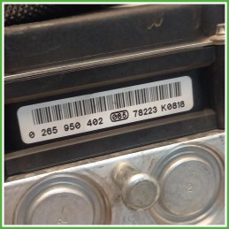 Centralina ABS Modulo Pompa Bosch 0265950402 93188093 Opel Corsa D 2006-2010 Originale Usato