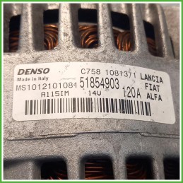 Alternatore Denso MS1012101081 Fiat Panda 3 Serie 52003527 2012-2020