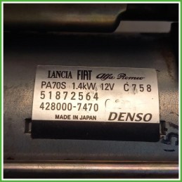 Motorino Avviamento Denso 9A70S Fiat Panda 3 Serie 51938439 2012-2020