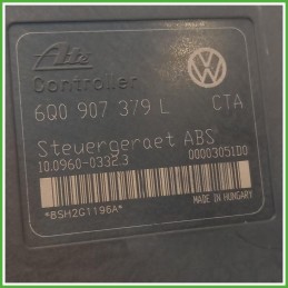 Centralina ABS Modulo Pompa Ate 10.0960-0332.3 6Q0614517H Volkswagen Polo 4 Serie 2003-2005 Originale Usato