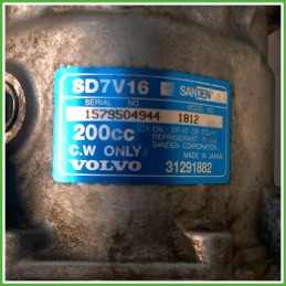 Compressore Clima AC Aria Condizionata Sanden SD7V16 Volvo V50 36000990 2004